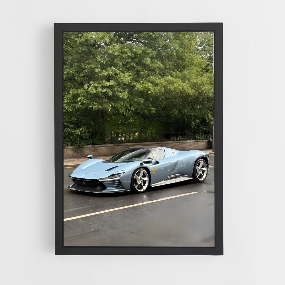Poster Daytona Dream – affiche Ferrari (vue 2)